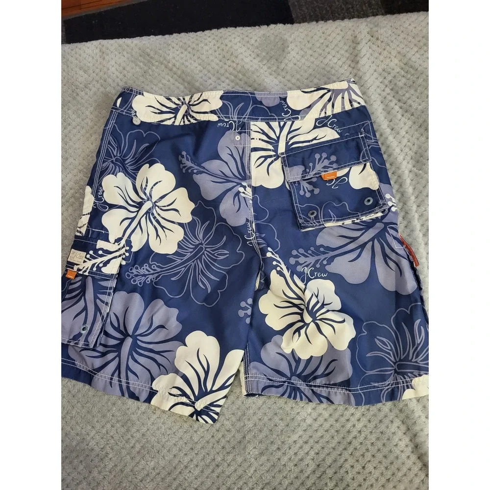 Euc J. Crew men's tropical swim trunks size 34 waist